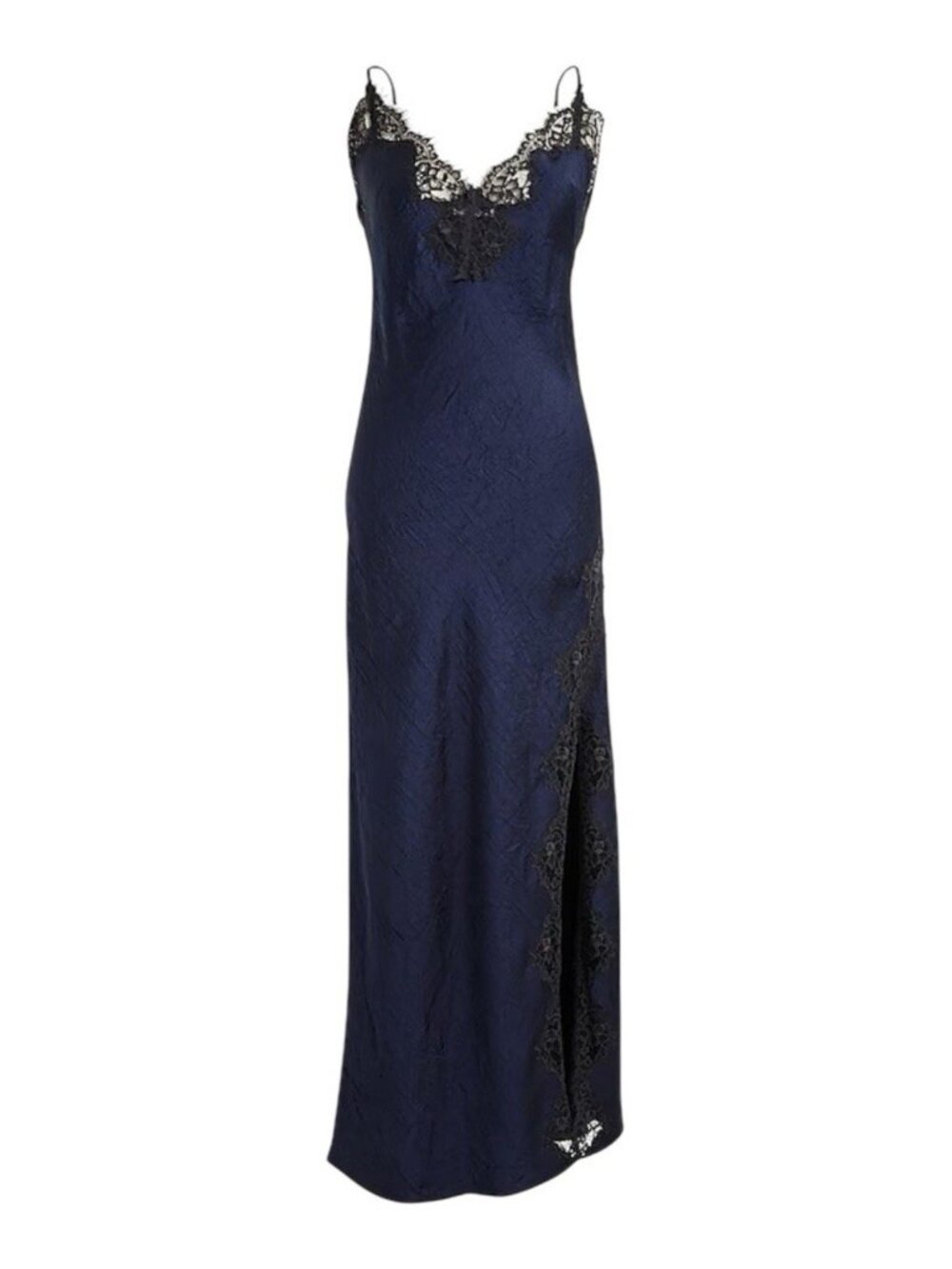 J. Crew Lace Trim Slip Dress